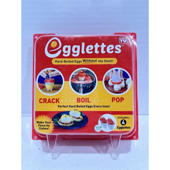 Egglettes Other - Egglettes Silicone Egg Cooking Cups, Pack of 4 As Seen On TV